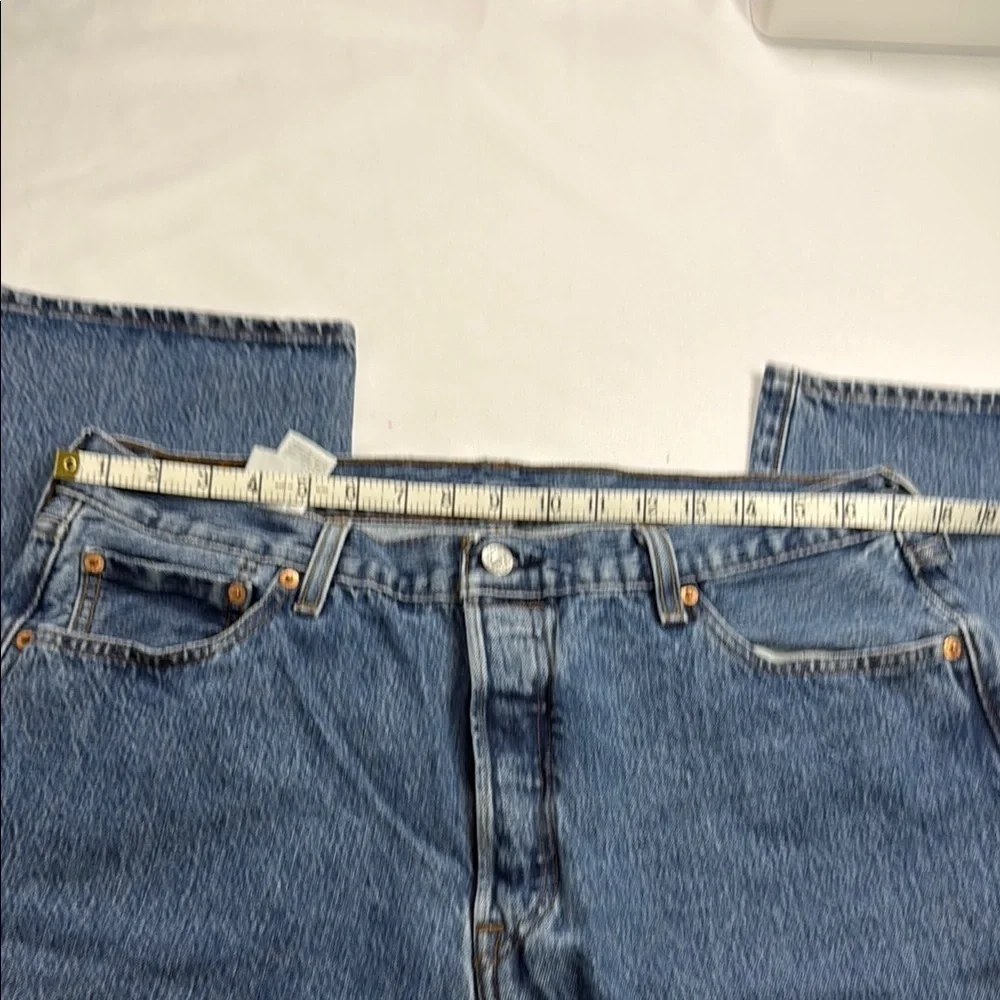 Levi's 501 Deep Blue Straight Jeans